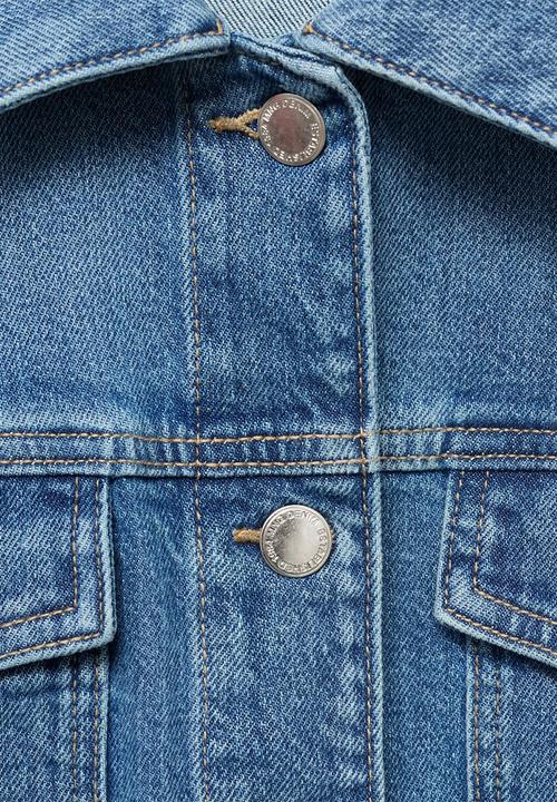 MANGO - Jacket Newvicky - Open Blue