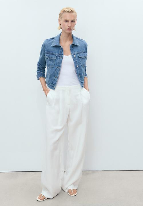 MANGO - Jacket Newvicky - Open Blue
