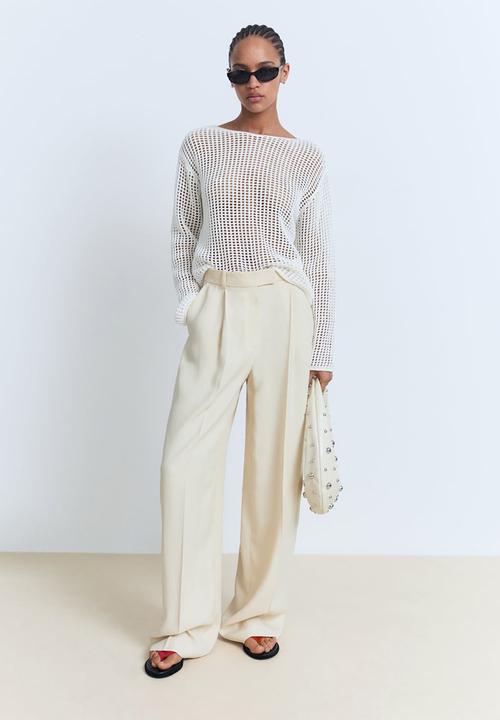 MANGO - Sweater Nairobi - White