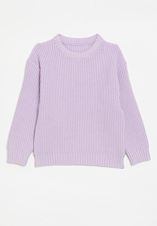 Pop Candy - Crew neck sweater - lilac