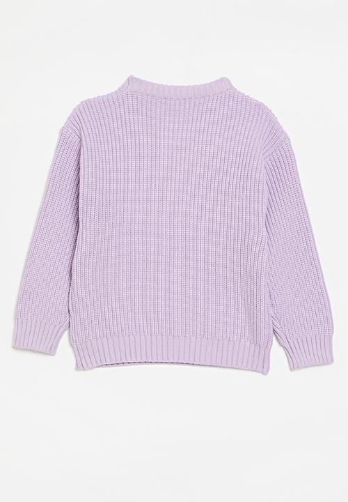 Pop Candy - Crew neck sweater - lilac
