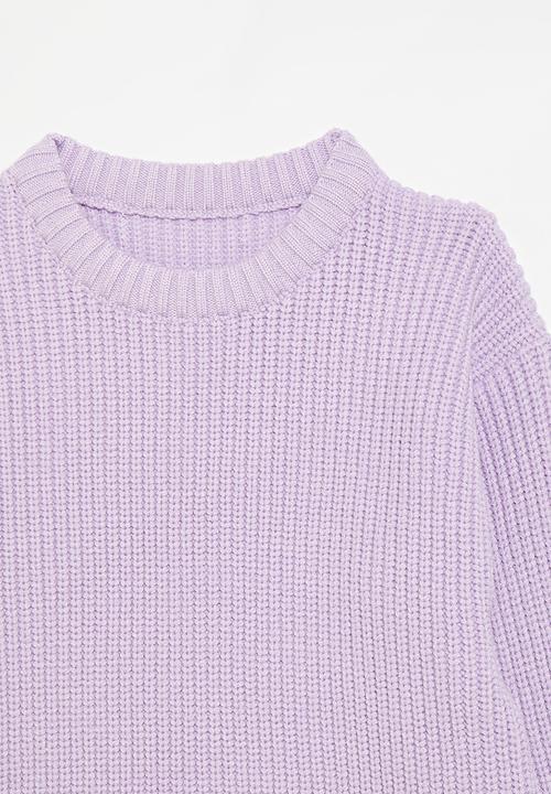 Pop Candy - Crew neck sweater - lilac