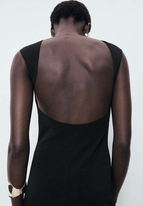 MANGO - Dress Backless - Black