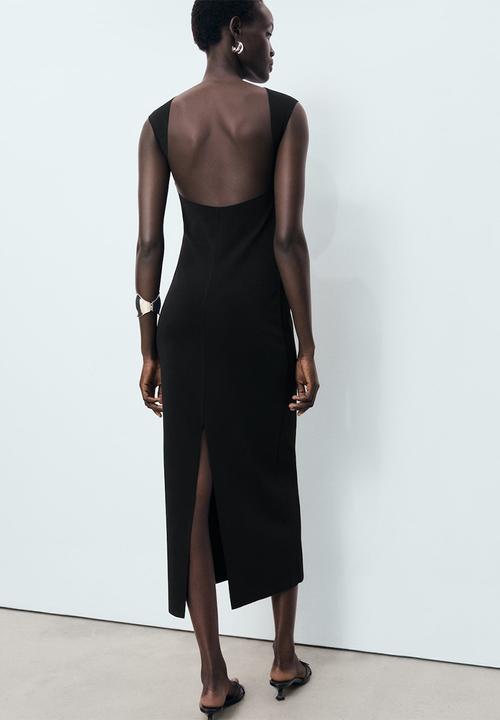 Dress Backless - Black