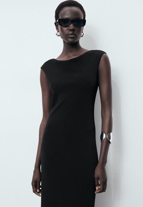 MANGO - Dress Backless - Black