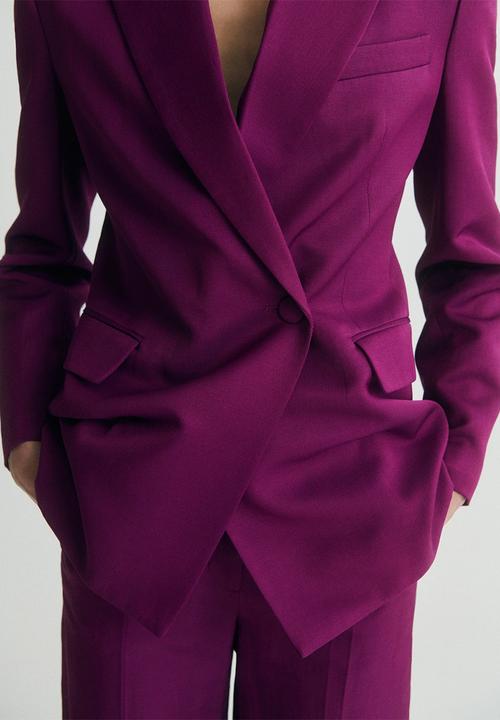 MANGO - Blazer Anna - Fuchsia