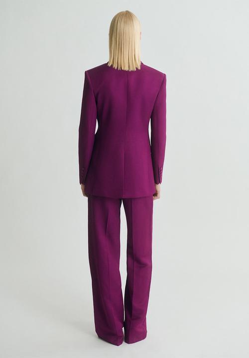 MANGO - Blazer Anna - Fuchsia