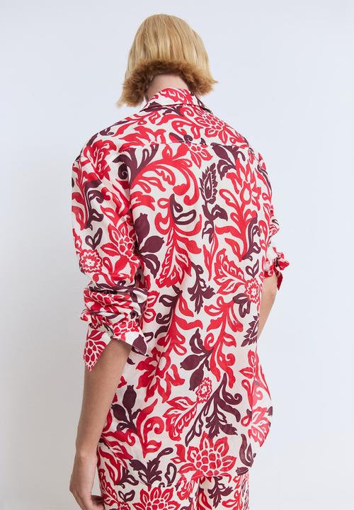 MANGO - Shirt Julia - Natural