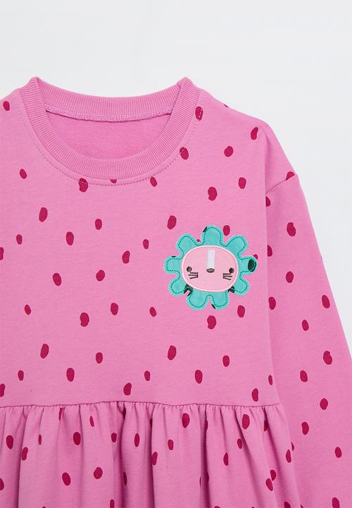 Pop Candy - Polka dot dress - pink