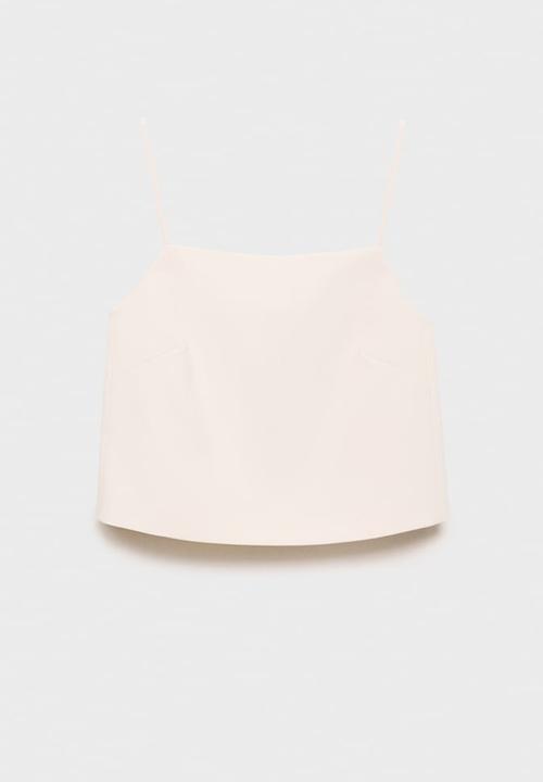 MANGO - Top Lilo - Light Beige