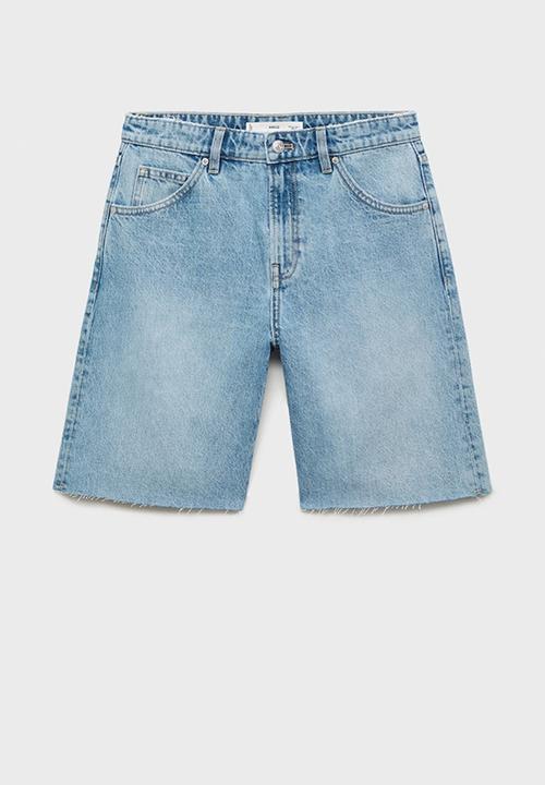 MANGO - Bermudas Anne - Open Blue