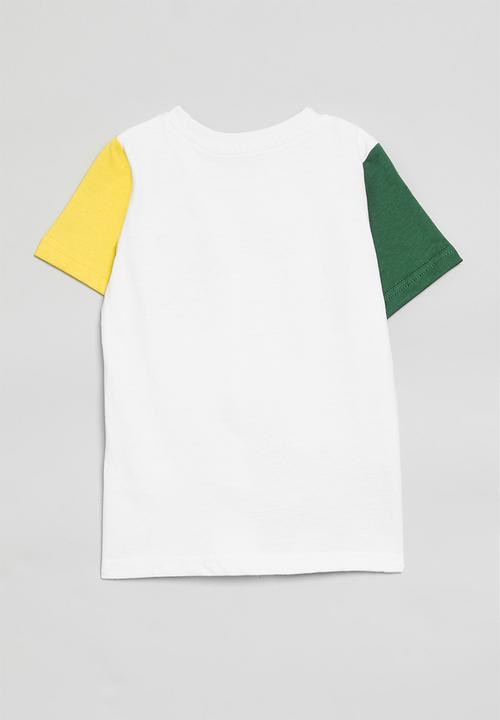 Pop Candy - Colour block tee-multi