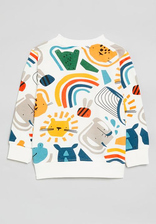 Pop Candy - Printed long sleeve tee-multi