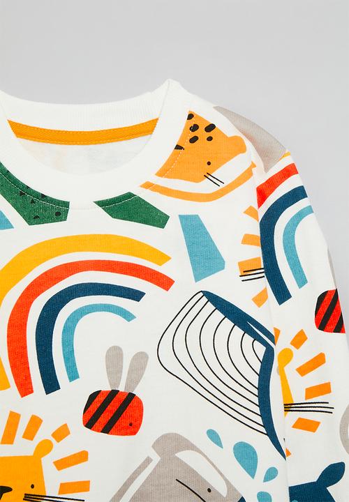 Pop Candy - Printed long sleeve tee-multi