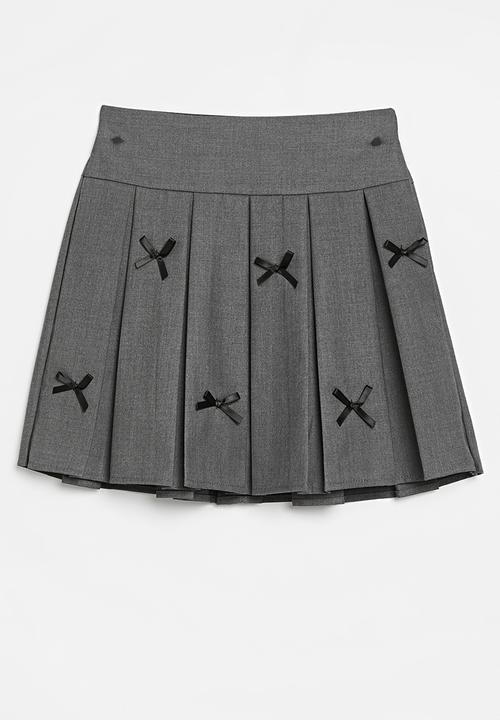 Pop Candy - Pleated skirt-grey