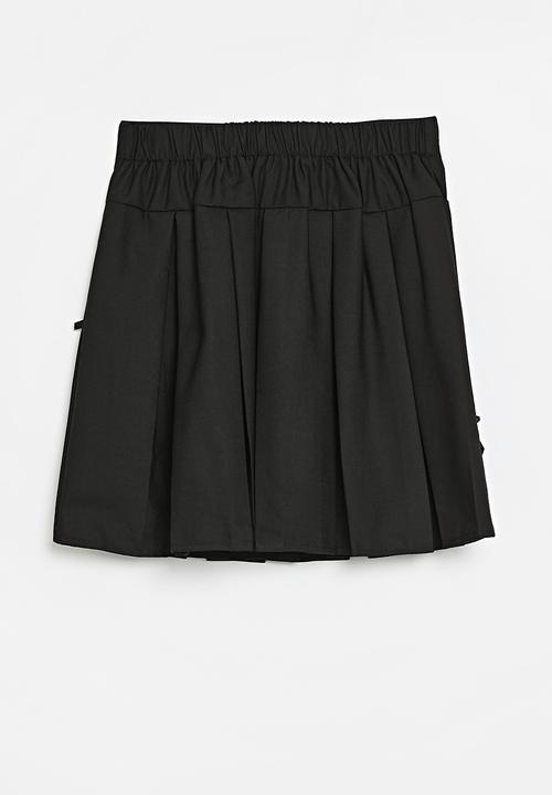 Pop Candy - Pleated skirt-black