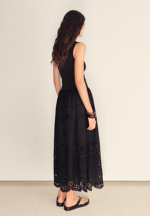 MANGO - Dress Toad - Black