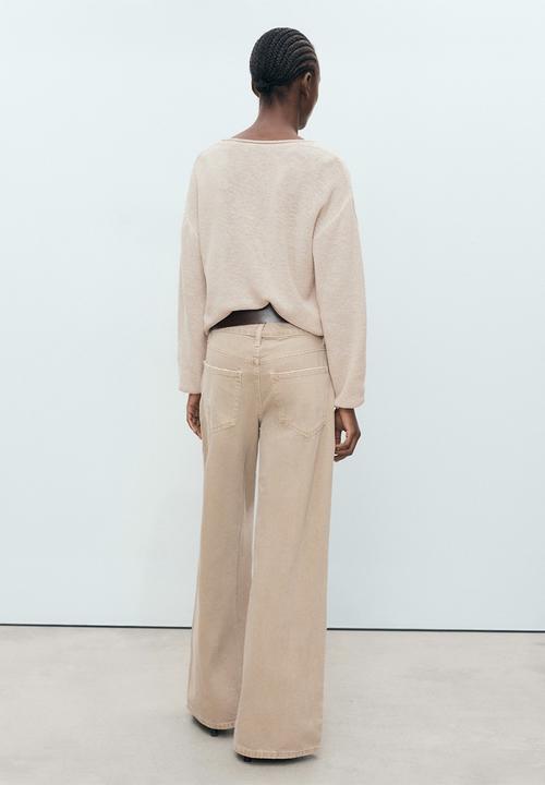 MANGO - Sweater Faro - Light Beige