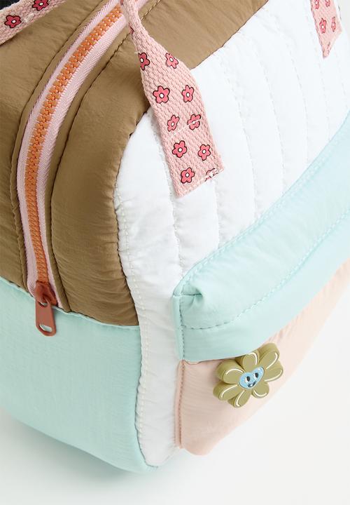 Pop Candy - Colour block back pack-multi