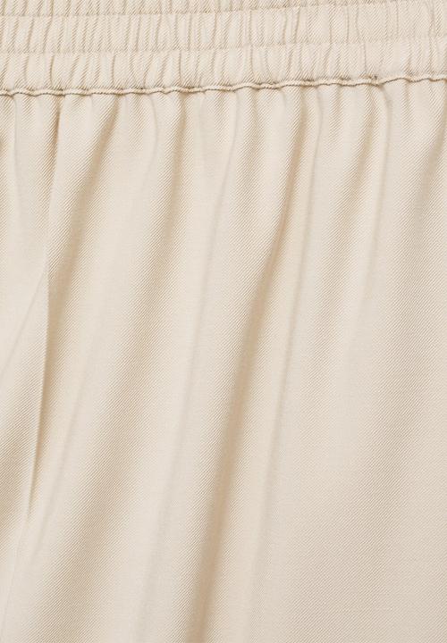 MANGO - Trousers Lidof - Light Beige