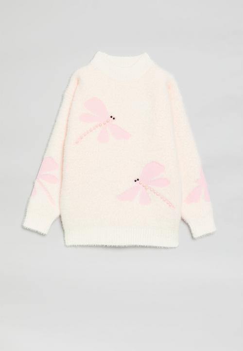 Pop Candy - Crew neck jersey-light pink