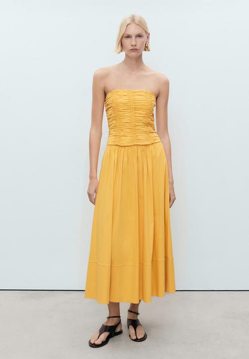 MANGO - Skirt Sunny - Medium Yellow