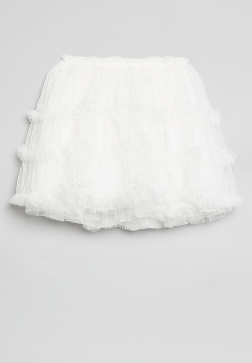 Pop Candy - Tutu skirt-white