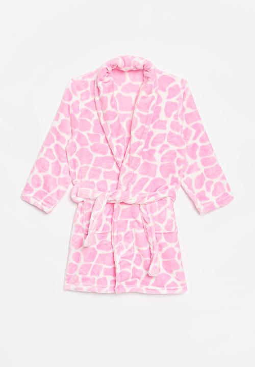 Pop Candy - Printed gown-pink & white