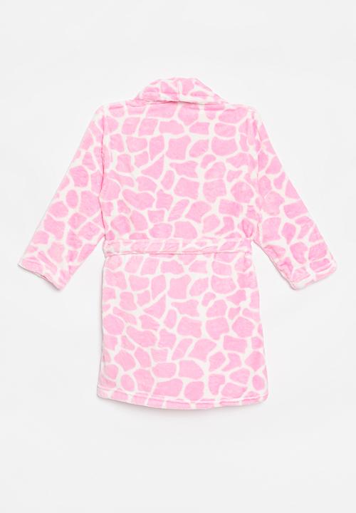 Pop Candy - Printed gown-pink & white