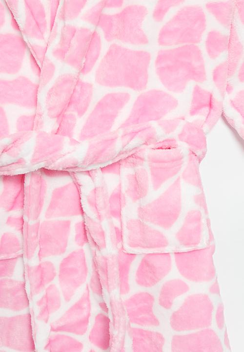 Pop Candy - Printed gown-pink & white