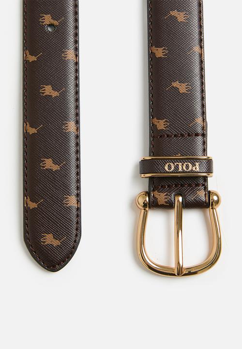 POLO - Ava  belt - brown