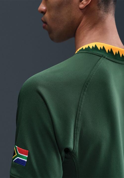 Nike - Springbok Men's Home 25/26 Stadium Jersey- Gorge Green/University Gold