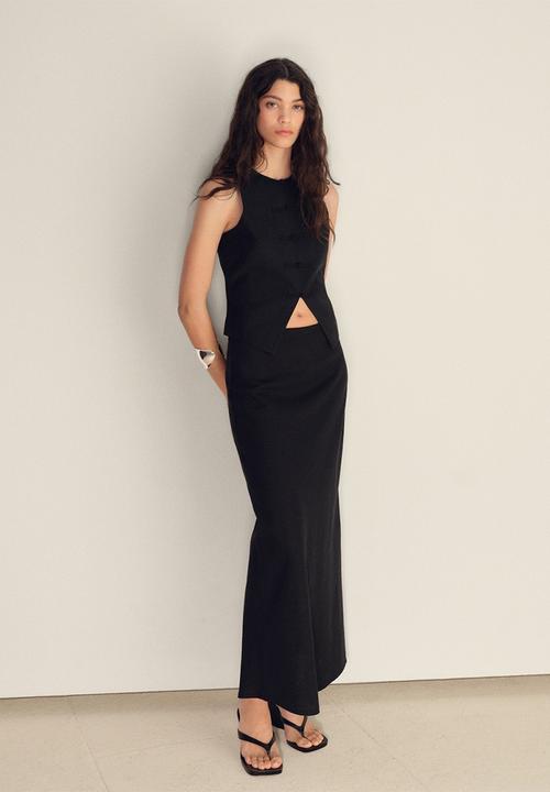 MANGO - Vest Laguna  -  Black