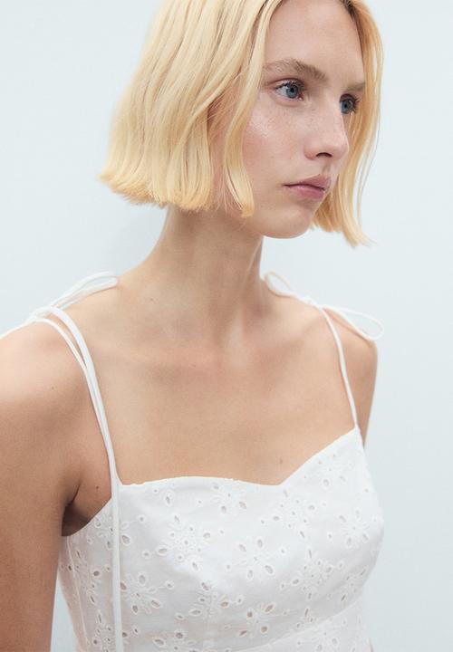 MANGO - Dress Mila - White