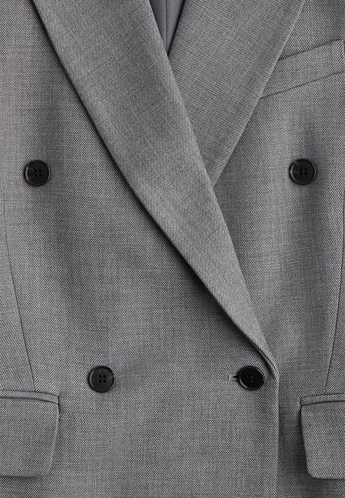 H&M - Waisted blazer - grey