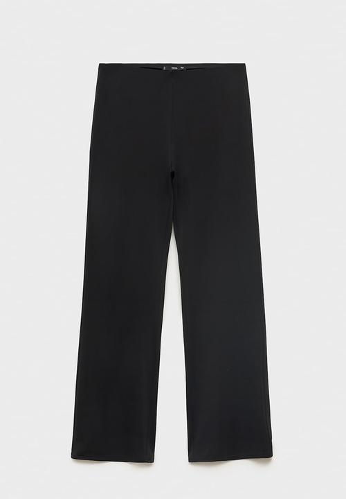MANGO - Trousers Opalo - Black