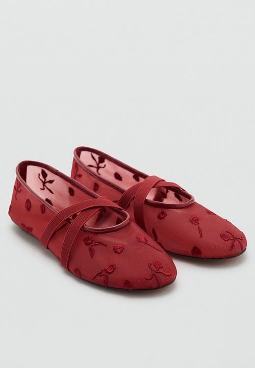 MANGO - Balta pump - red
