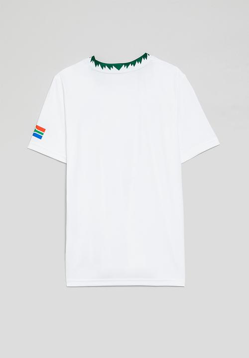 Nike - Springbok Y Nk Stdm Fan Ss Jsy Aw-White/Green