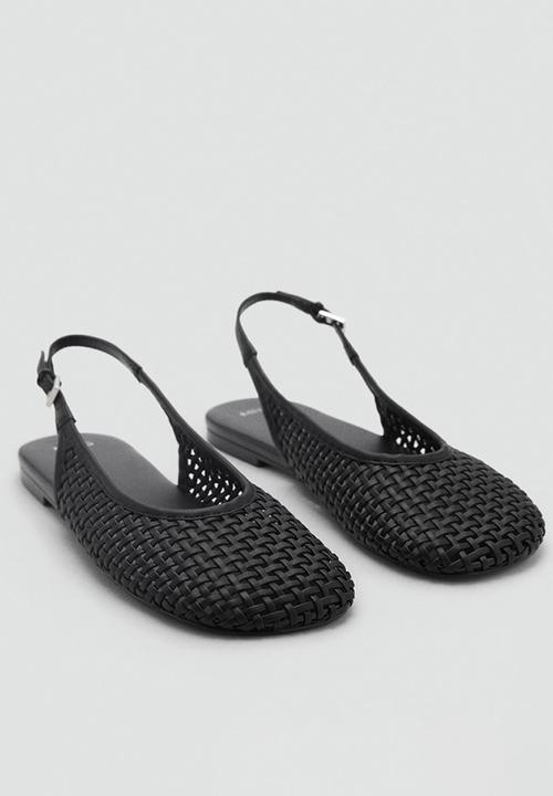 MANGO - Charlote slingback - black