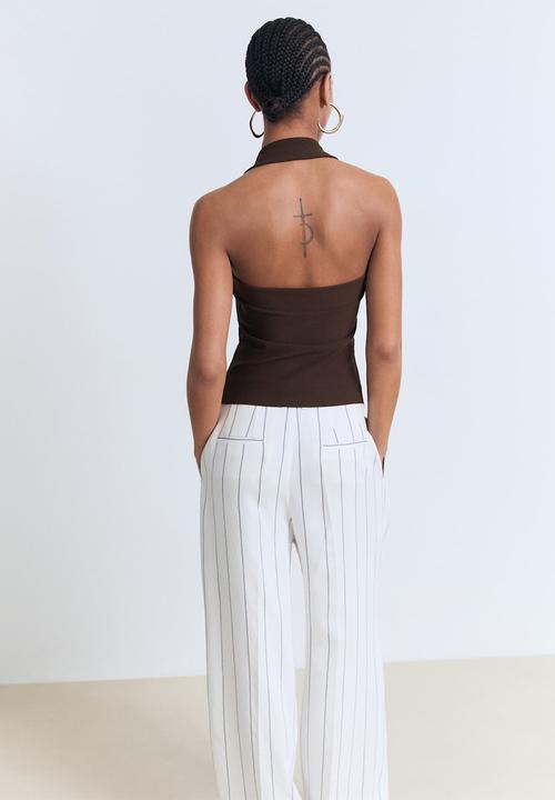 MANGO - Top Brigitte - Brown