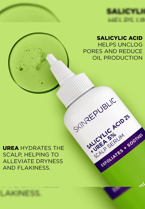 Skin Republic - Salicylic Acid 2% + Urea 5% Scalp Serum