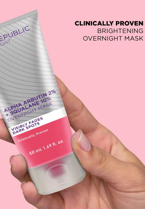 Skin Republic - Alpha Arbutin 2% + Squalane 10% Overnight Mask