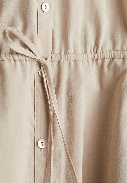 H&M - Cotton dress - beige