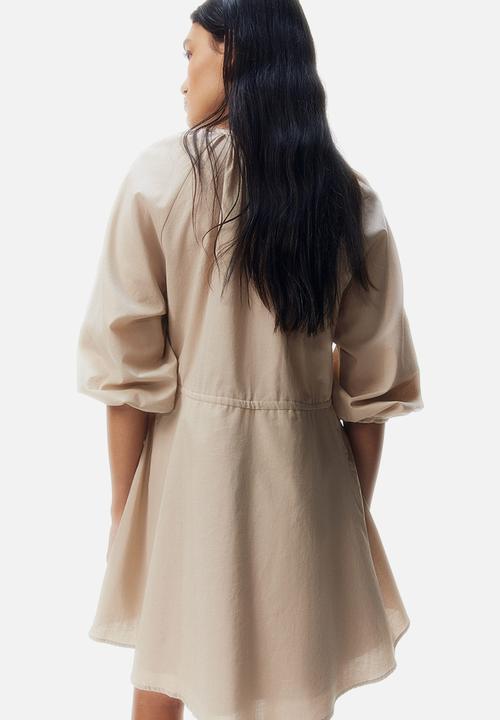 H&M - Cotton dress - beige