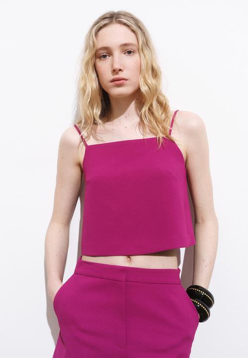 MANGO - Shorts Lilo - Bright Pink