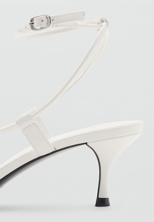 MANGO - Paloma heel - white