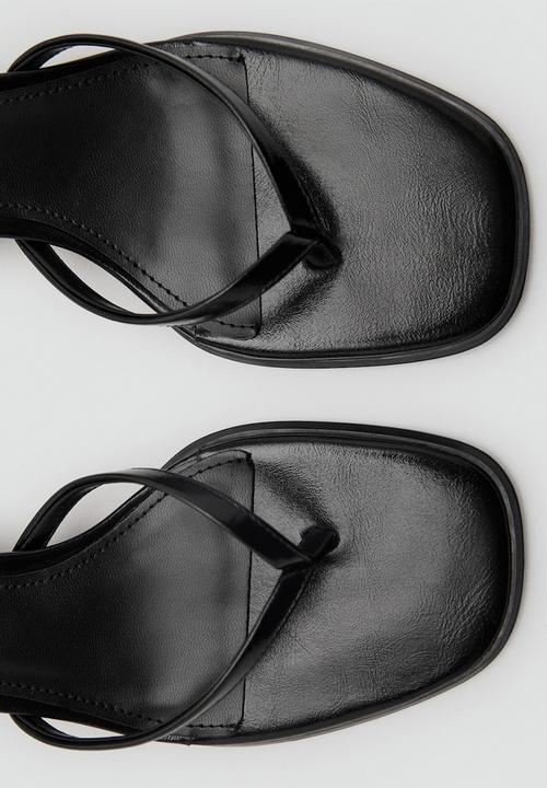 MANGO - Montse heel - black