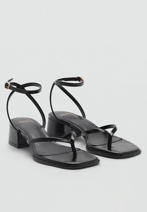 MANGO - Montse heel - black