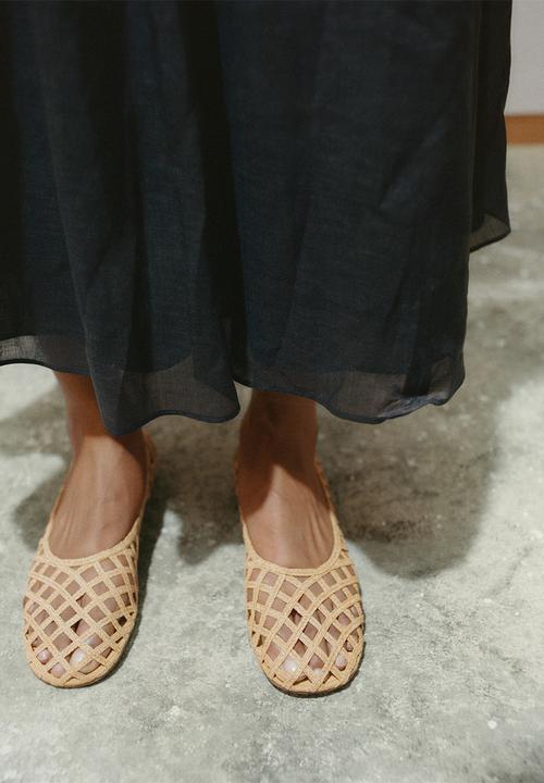 MANGO - Ros pump - medium brown