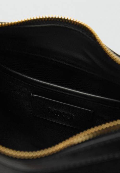 MANGO - Serrat shoulder bag - black